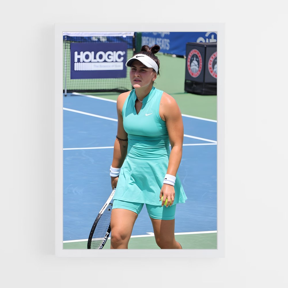 Poster Bianca andreescu printemps – affiche Tennis (vue 3)